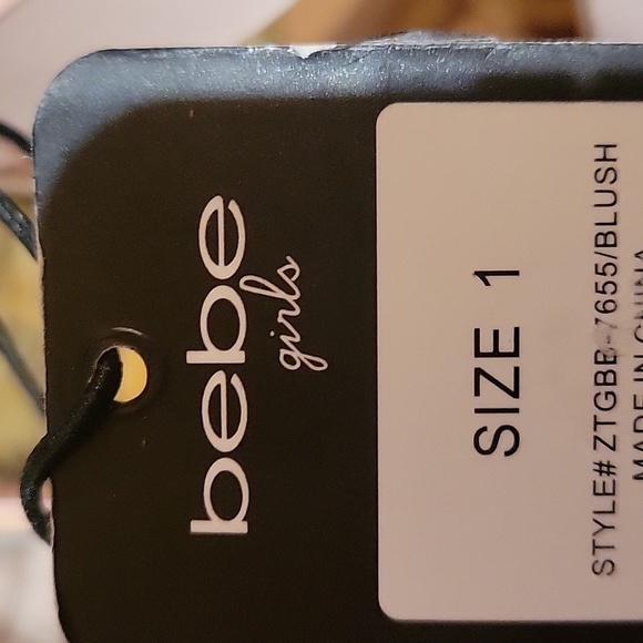 Bebe Pink Gladiator Sandals Size 1 NWT - Picture 2 of 8